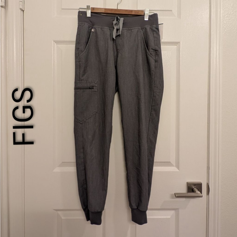 Figs scrub pants grey jogger bottoms medical dental healthcare scrubs Size XS